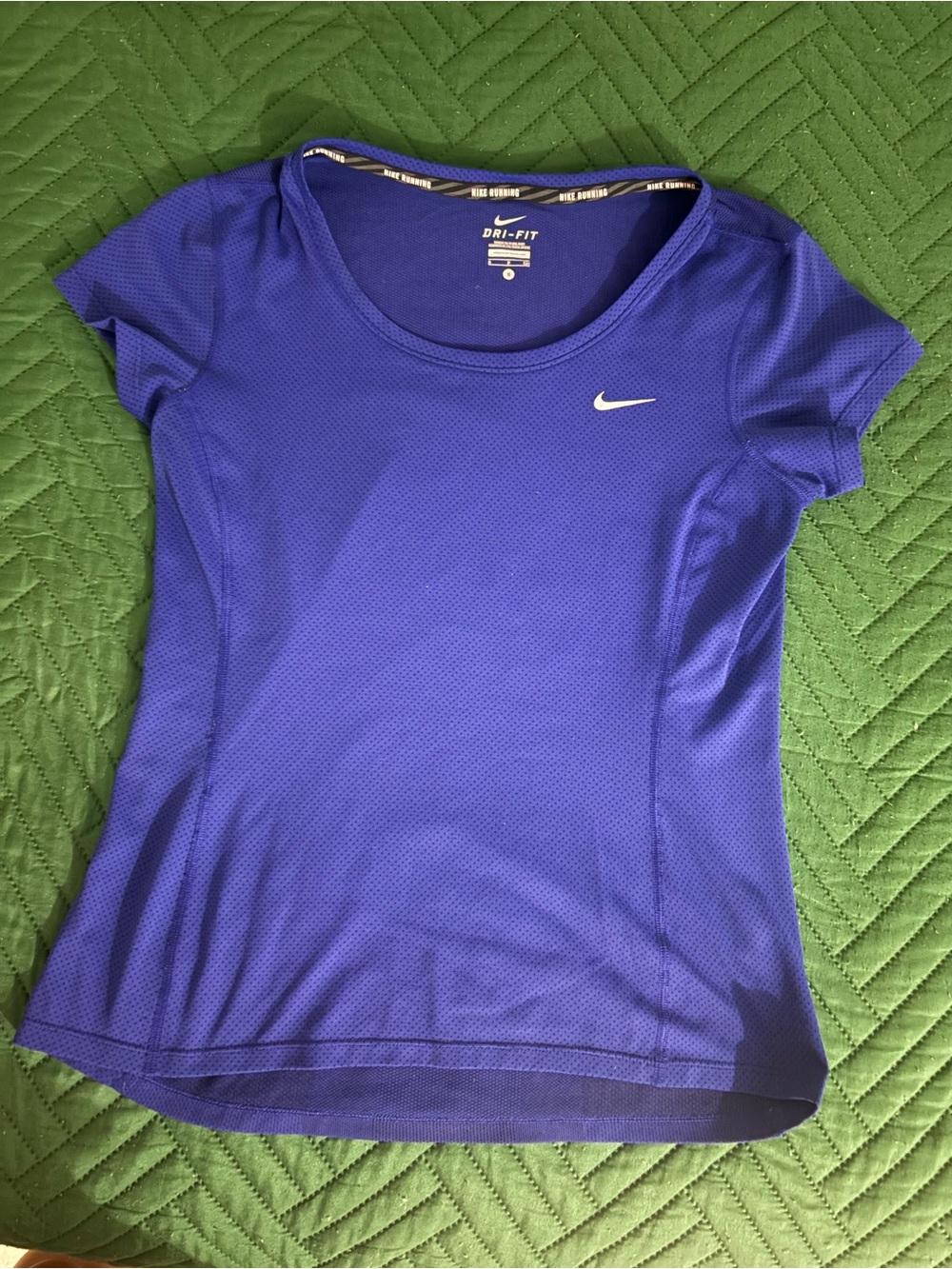 Nike Dri-FIT Short Sleeve Performance Top - Purple